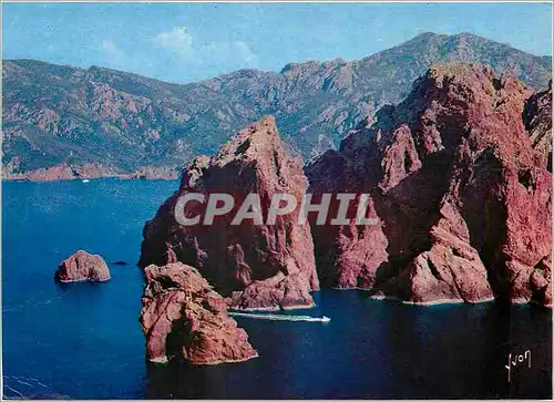 Cartes postales moderne La Corse oasis de Beaute Golfe de Porto Pres du Golfe de Girolata