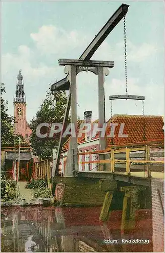 Cartes postales moderne Edam Kwakelbrug