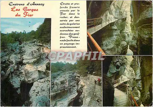 Cartes postales moderne Les Gorges du Fier (Haute Sav)