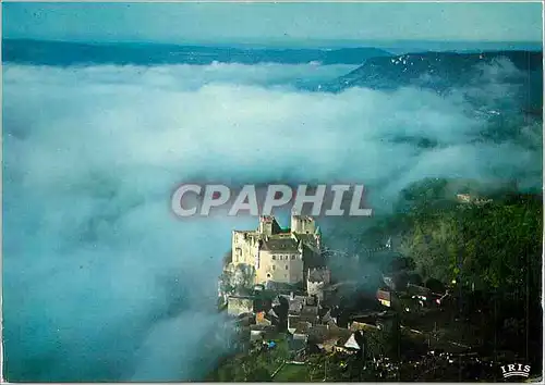 Cartes postales moderne Chateaux en Prigord Beynac XIIIe XIVe XVIe s Forteresse mediavale ancienne baronie du Perigord