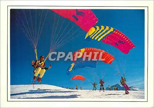 Cartes postales moderne Parapente