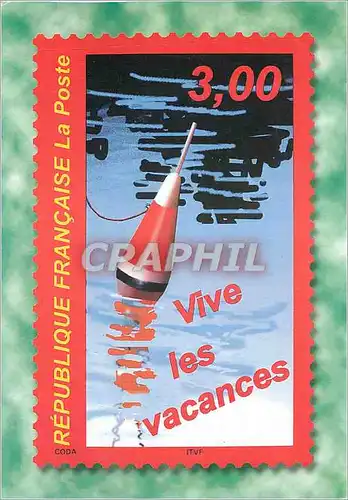 Cartes postales moderne Vive les vacances Peche