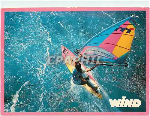 Cartes postales moderne Wind Magazinz Jill Boyer Planche a voile