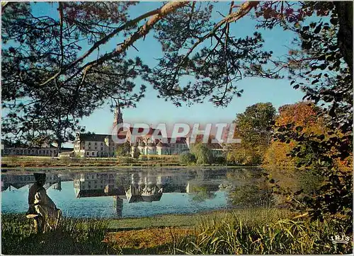 Cartes postales moderne Abbaye de N D de la Trappe Soligny la Trappe Orne (France) L'Abbaye vue de l'est