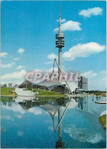 Cartes postales moderne Munich Olympiaturm Aussichtsplattformen