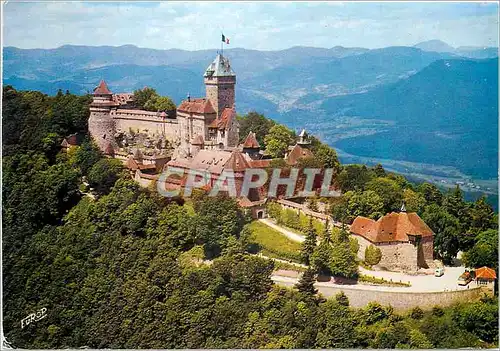Cartes postales moderne Chateau du Haut Koenigsbourg Bas Rhin Die Hohkoenigsbourg