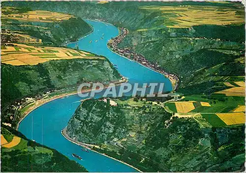 Cartes postales moderne Rhein Das Felsental der Lorelei