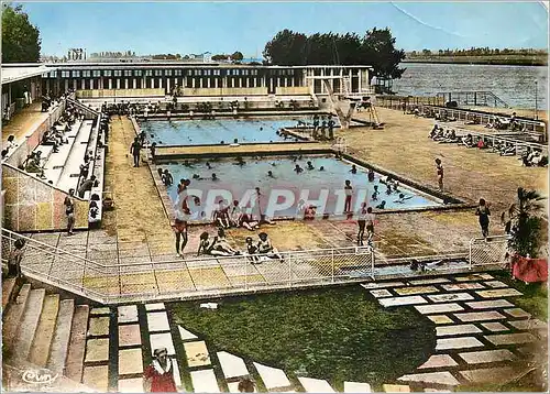 Cartes postales moderne Macon S et L Les Piscines