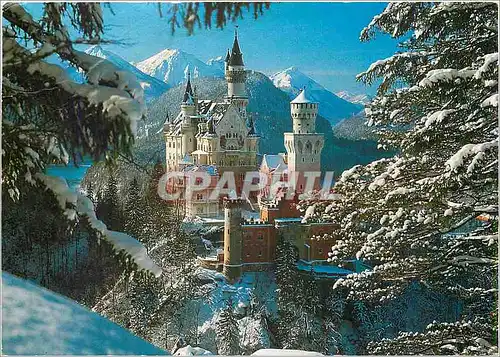 Cartes postales moderne Royal Castle Neuschwanstein Chateau royal de Neuschwanstein