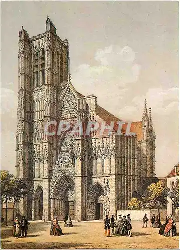 Cartes postales moderne Auxerre Yonne La Cathedrale Saint Etienne