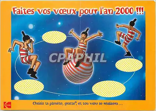 Cartes postales moderne Faites vos v�ux pour l'an 2000