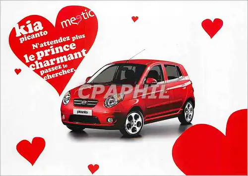 Cartes postales moderne Kia Motors Serie limitee Kia Picanto  Automobile Picanto Meetic