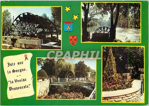 Cartes postales moderne L'Isle sur Sorgue (Vaucluse) La venise Provencale Souvenir de la cote