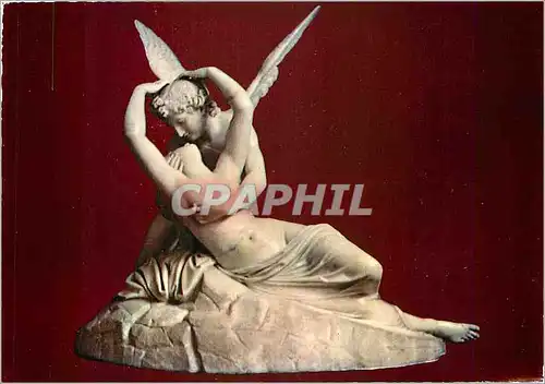 Cartes postales moderne Lago du Como Villa Carlotta Amour et Psyche (Canova)