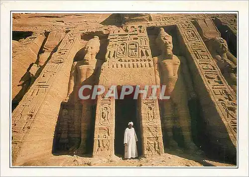 Cartes postales moderne Abu Simbel Le temple de Nefertari