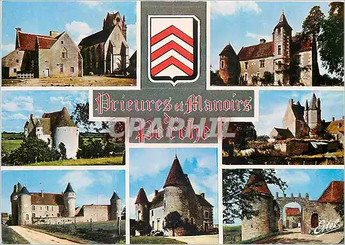 Cartes postales moderne Prieures et Manoirs du Perche