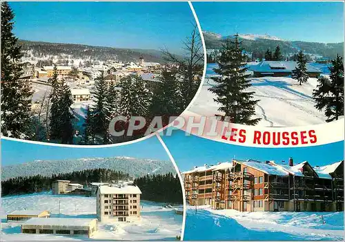 Cartes postales moderne Le Jura en hiver Les Rousses Station de sports d'hiver
