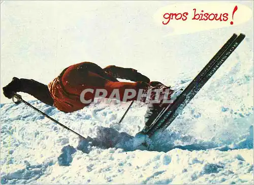 Cartes postales moderne Ski