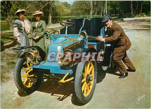 Cartes postales moderne Teuf Teuf et Belle Epoque Renault Modelle