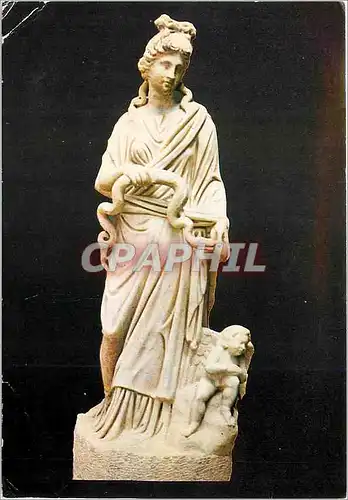 Cartes postales moderne Museum Statue of Hygieia