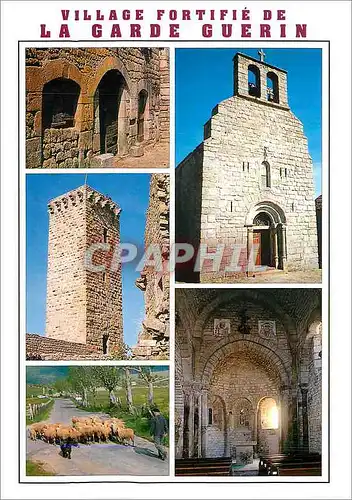 Cartes postales moderne Village Fortifie de La Garde Guerin