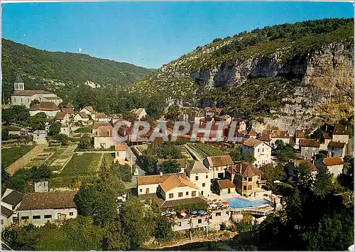 Cartes postales moderne Cabrerets Lot Vue generale