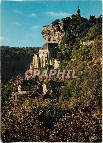 Cartes postales moderne Rocamadour Lot Lieu de Pelerinage celebre des le Moyen Age Vue generale