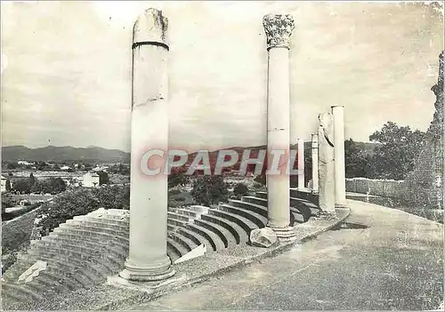 Cartes postales moderne Vaison la Romaine Vaucluse La Pompei Francaise Portique du Theatre et ses Colonnes