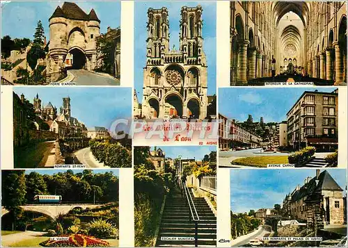 Cartes postales moderne Les vieilles pierres de Laon Aisne