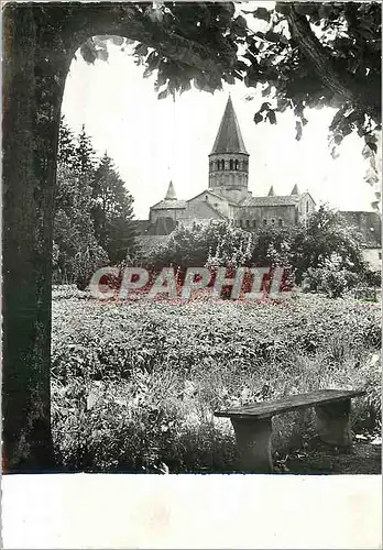 Cartes postales moderne Paray le Monial Saone et Loire Basilique du Sacre Coeur vu du Jardin du Monastere de la Visitati