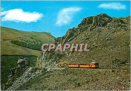 Cartes postales moderne Paso del Tren Al fondo el Monte Larun Train