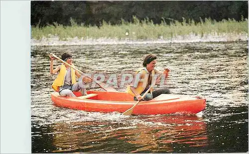 Cartes postales moderne Les Orphelins Arphelins Apprentis d'Auteuil rue La Fontaine Canoe