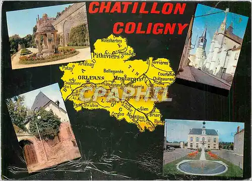 Cartes postales moderne Chatillon Coligny