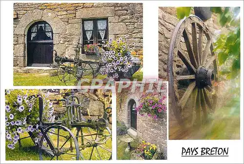 Cartes postales moderne Paysage de la campagne Bretonne