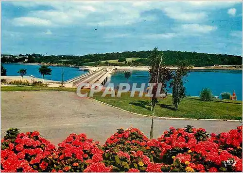 Cartes postales moderne Barrage de la Rance de 750 metres de Lond Usine maremotrice de 24 groupes buldes