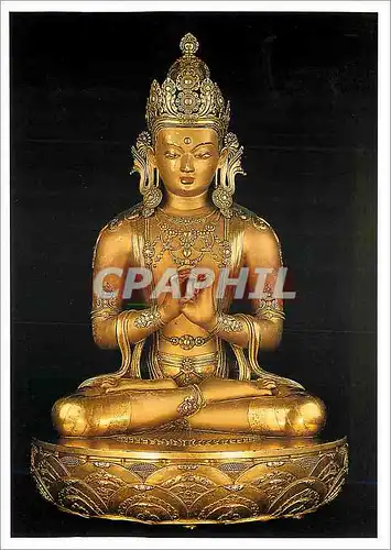 Cartes postales moderne Zanabazar 1635 1723 Vairocana l'Illuminateur