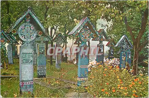 Cartes postales moderne Romanie Le Gai Cimetiere