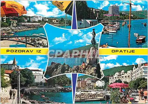 Cartes postales moderne Pozdrav iz Opatije