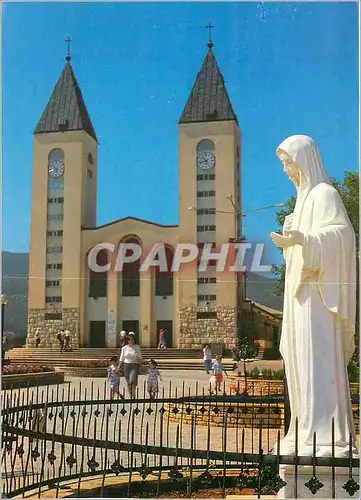 Cartes postales moderne Bonjour de Sanctuaire Medugorje