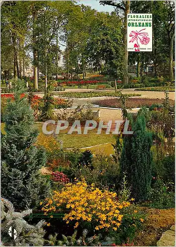 Cartes postales moderne Parc Floral Orleans la Source avril a octobre 1967