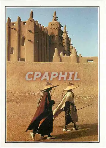 Cartes postales moderne Mali Djenne la mosquee d'argile