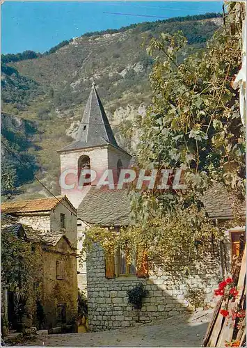 Cartes postales moderne Les Gorges du Tarn (Lozere) Ste Enimies Village mediaval sur les bords du Tarn Vieille rue et Eg