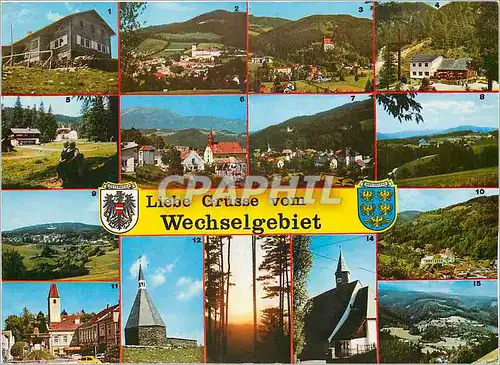 Cartes postales moderne Liebe Grusse Vom Wechselgebiet