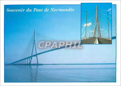 Cartes postales moderne Souvenir du Pont de Normandie