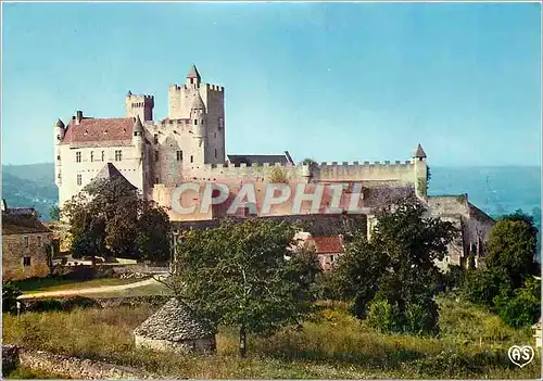 Cartes postales moderne Beynac Dominant la Vallee de la Dordogne l'Imposant Chateau de Beynac