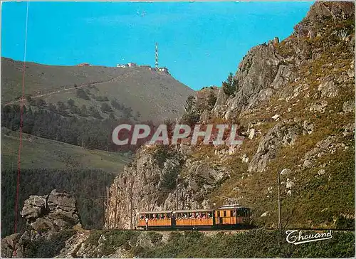 Cartes postales moderne La Rhune La Breche et le Funiculaire