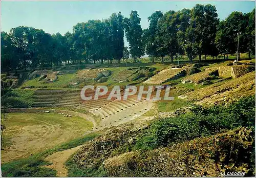 Cartes postales moderne Autun La Romaine S et L Le Theatre antique