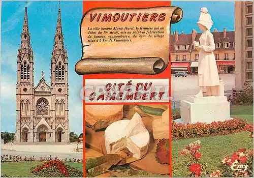 Cartes postales moderne Vimoutiers Cite du Camembert