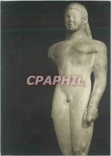 Cartes postales moderne Musee du Louvre Apollon archaique