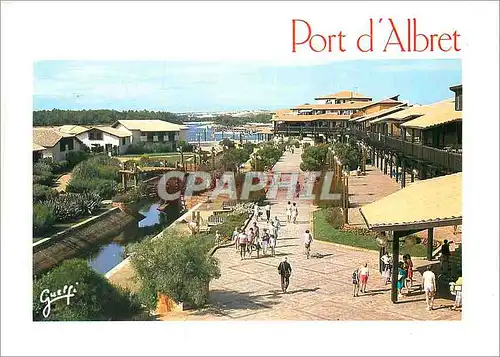 Cartes postales moderne Vieux Boucau Port d'Albert Le Mail